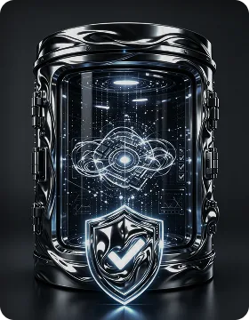 A secure verified-data vault